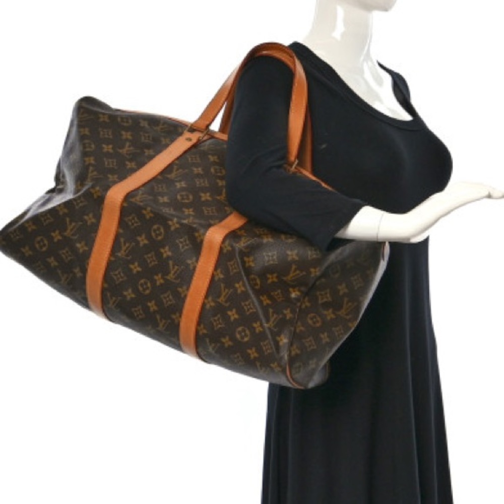 💎✨Authentic✨💎 duffle LOUIS VUITTON Monogram Sac  45 airplane personal bag